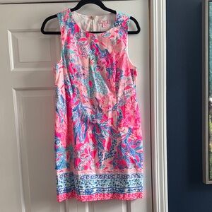 Lilly Pulitzer floral shift dress